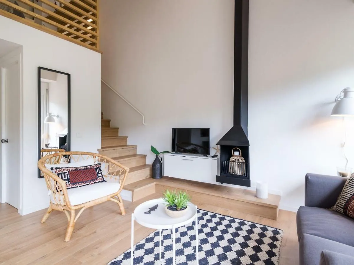 Апартаменты La Vie En Rouge Sa Riera Duplex, Private Parking Бегур