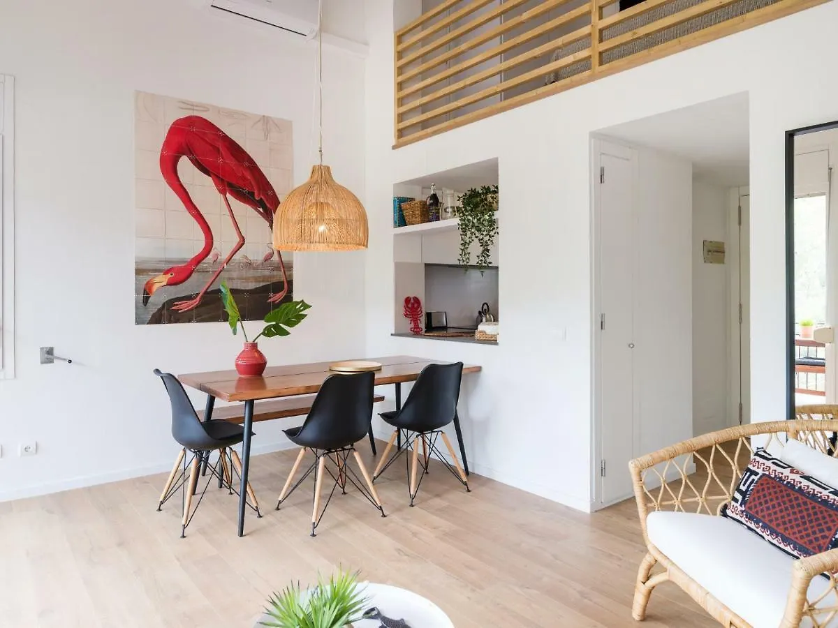 Апартаменты La Vie En Rouge Sa Riera Duplex, Private Parking Бегур